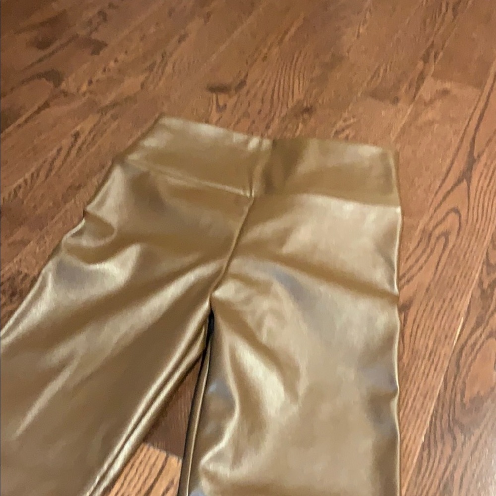 Faux leather leggings